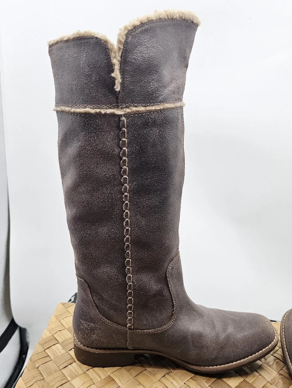 Timberland Brown Leather Tall Boot Size 9